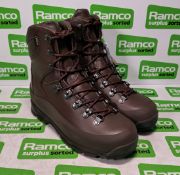 Iturri brown combat boots size 6M