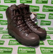 Iturri brown combat boots size 10L