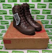 Iturri brown combat boots size 11M - Male