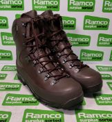 Iturri brown combat boots size 10L