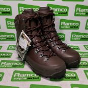 Iturri brown combat boots size 6L - Male