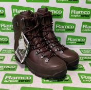 Iturri brown combat boots size 6L