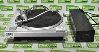 Technics SP-10MK2 direct drive turntable with Technics SH-10E power supply and tonearm unit