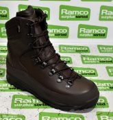 Iturri brown combat boots - size 7M