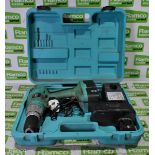 Tool Master TM16 cordless 24V combi drill/driver with charger, 2x batteries and case