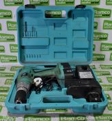Tool Master TM16 cordless 24V combi drill/driver with charger, 2x batteries and case
