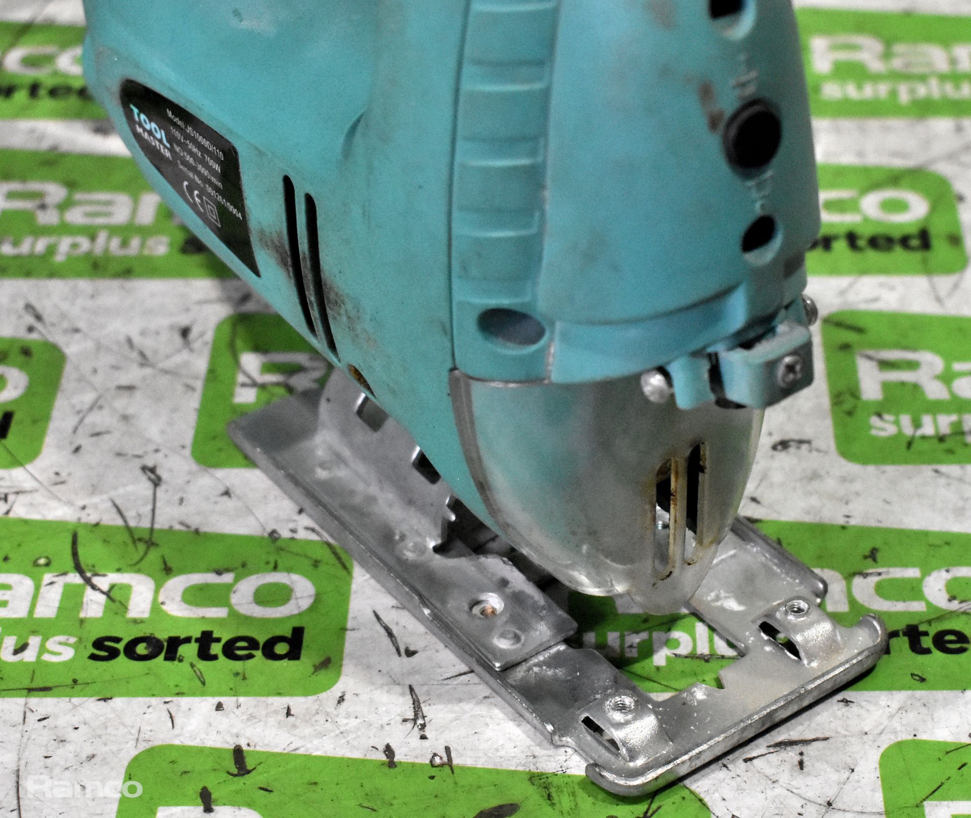 Tool Master JS 1000D/110 electric jigsaw 110V with case - Image 5 of 6