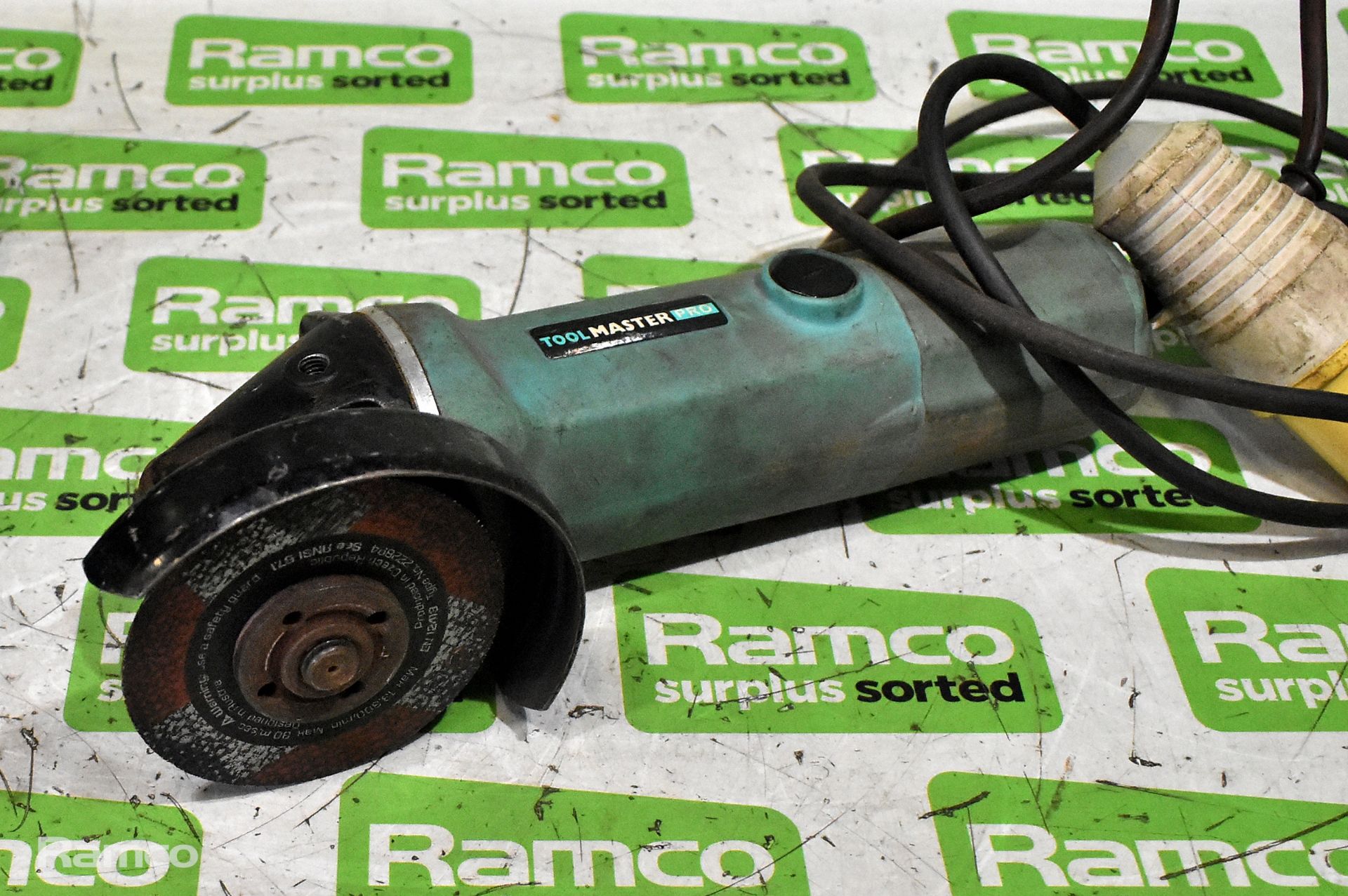 Tool Master Pro S1M-SH01-115B 115mm angle grinder - 110V 850W - Image 2 of 4