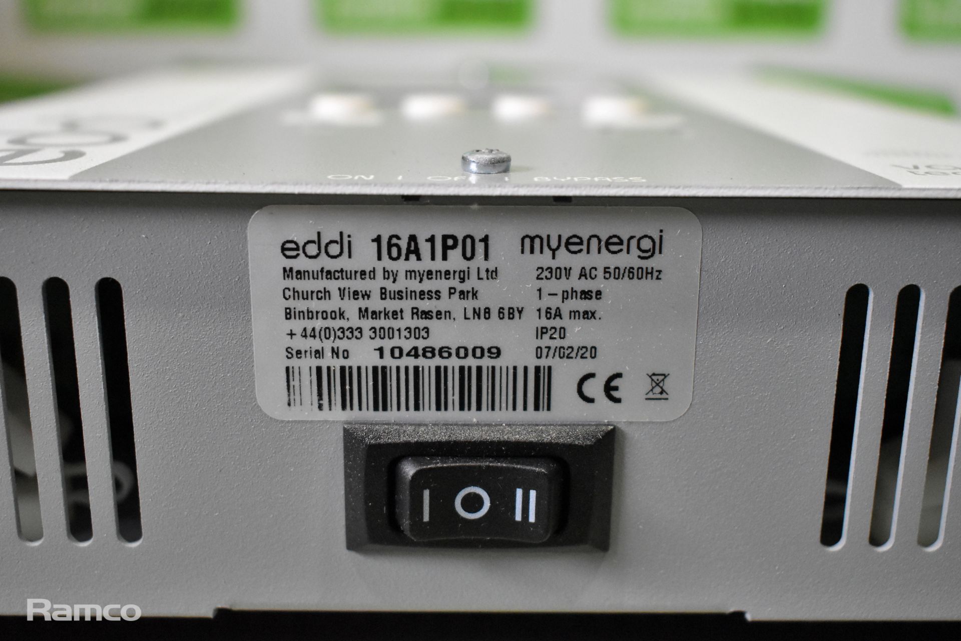 MyEnergi Ltd EDDI-16A1P01 micro-generation solar power diverter - Image 3 of 4