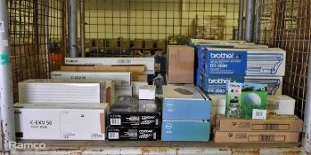 Mixed ink and toner cartridges - Brother, Canon, Lexmark, Dell, Sharp and more