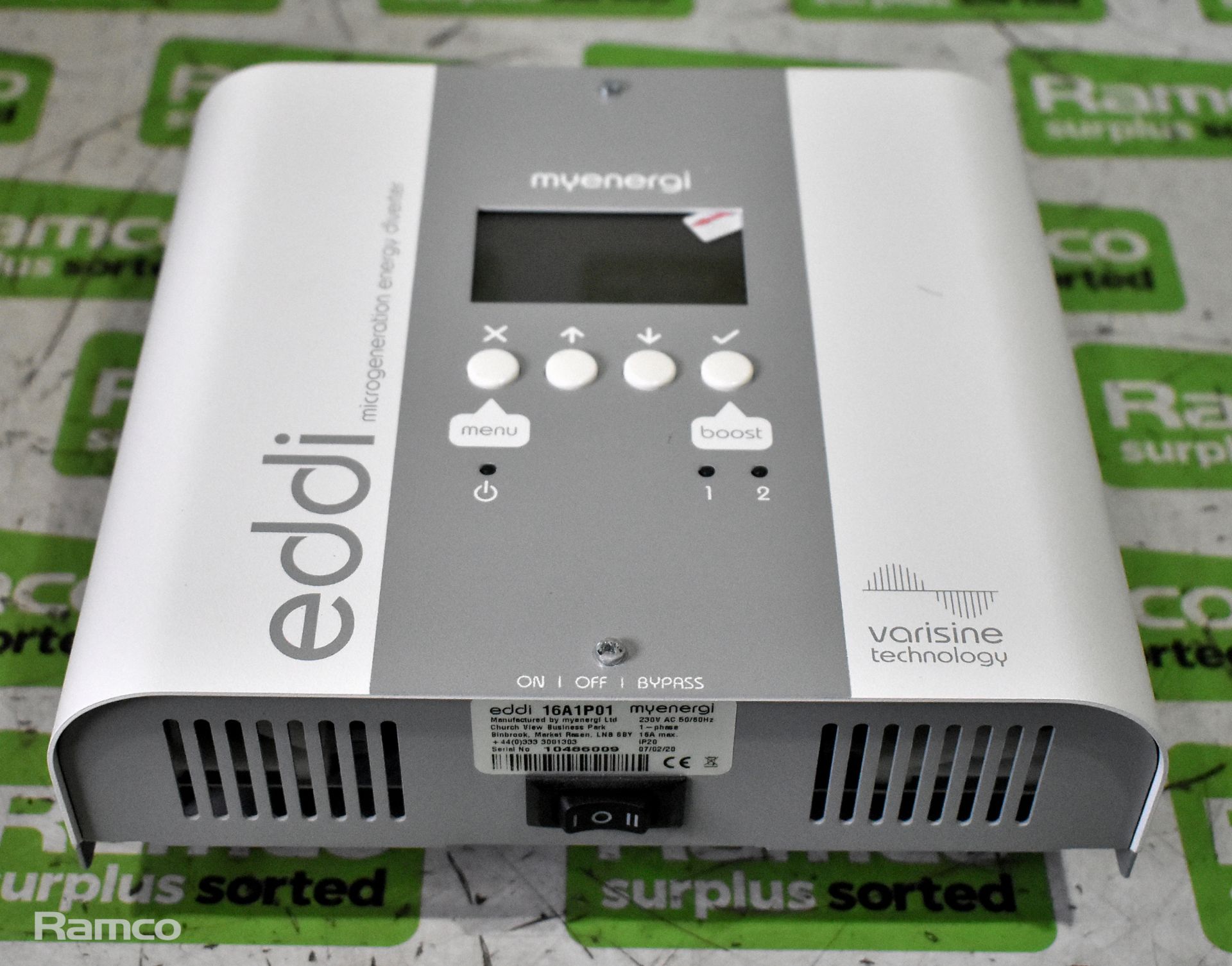 MyEnergi Ltd EDDI-16A1P01 micro-generation solar power diverter - Image 2 of 4