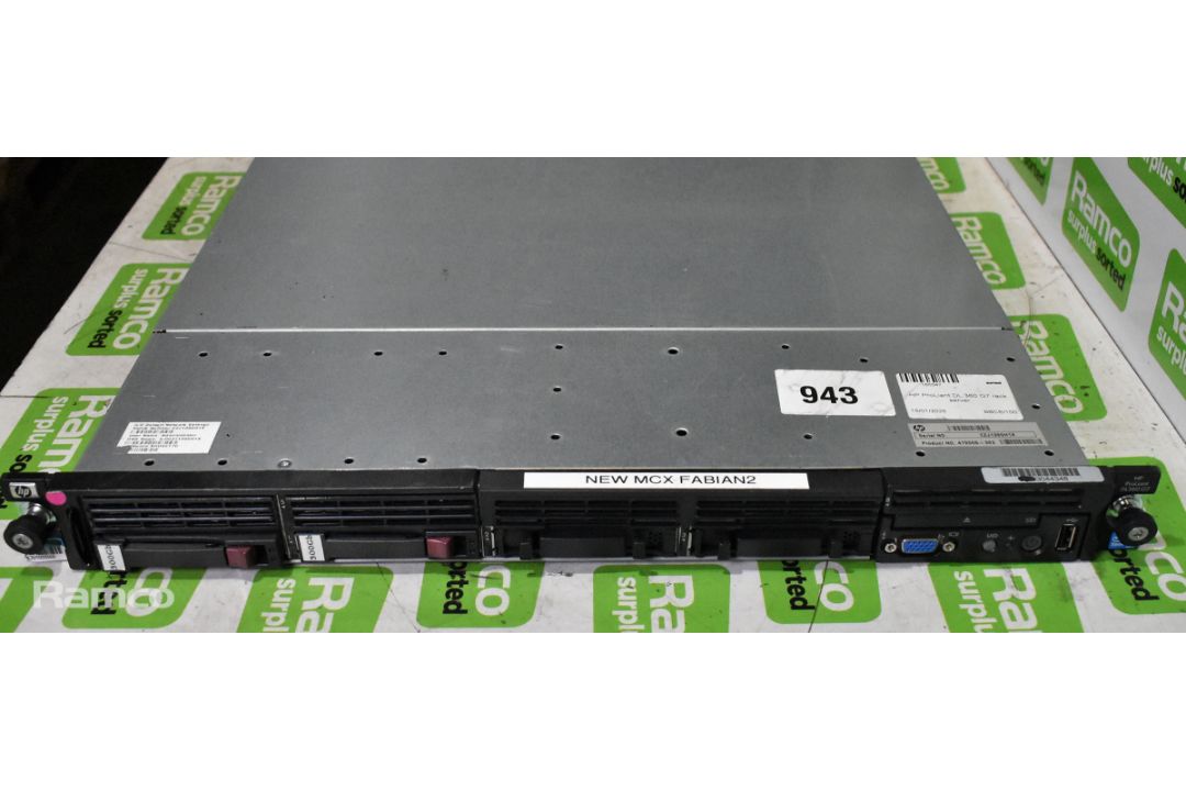HP ProLiant DL 360 G7 rack server - Image 2 of 5