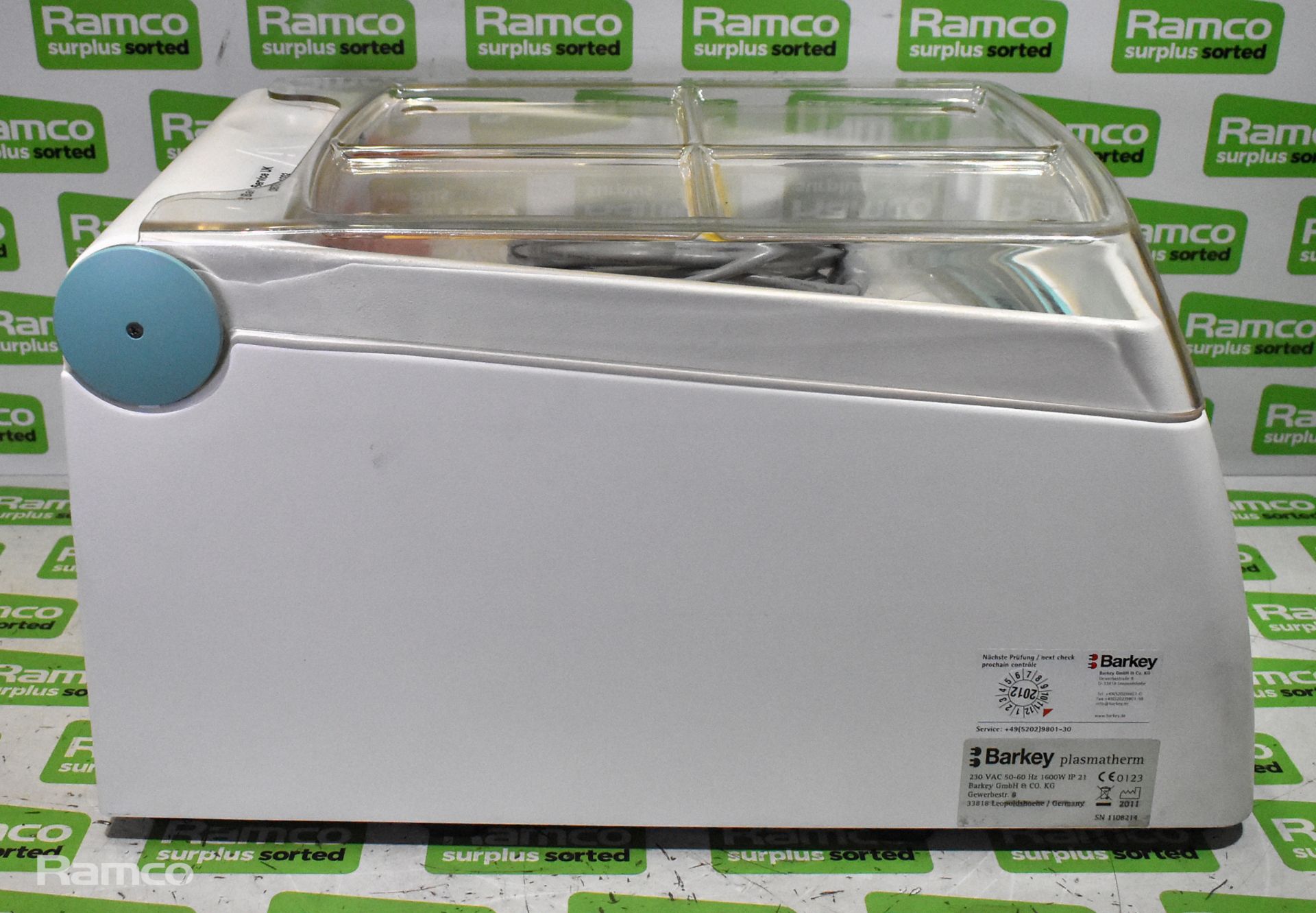 Barkey Plasmatherm thawing bath blood bags prewarming unit - 230V - Image 4 of 5
