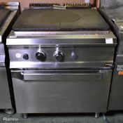 Hobart EcoMax HBTPG98FG gas solid top range - W 800 x D 950 x H 920mm