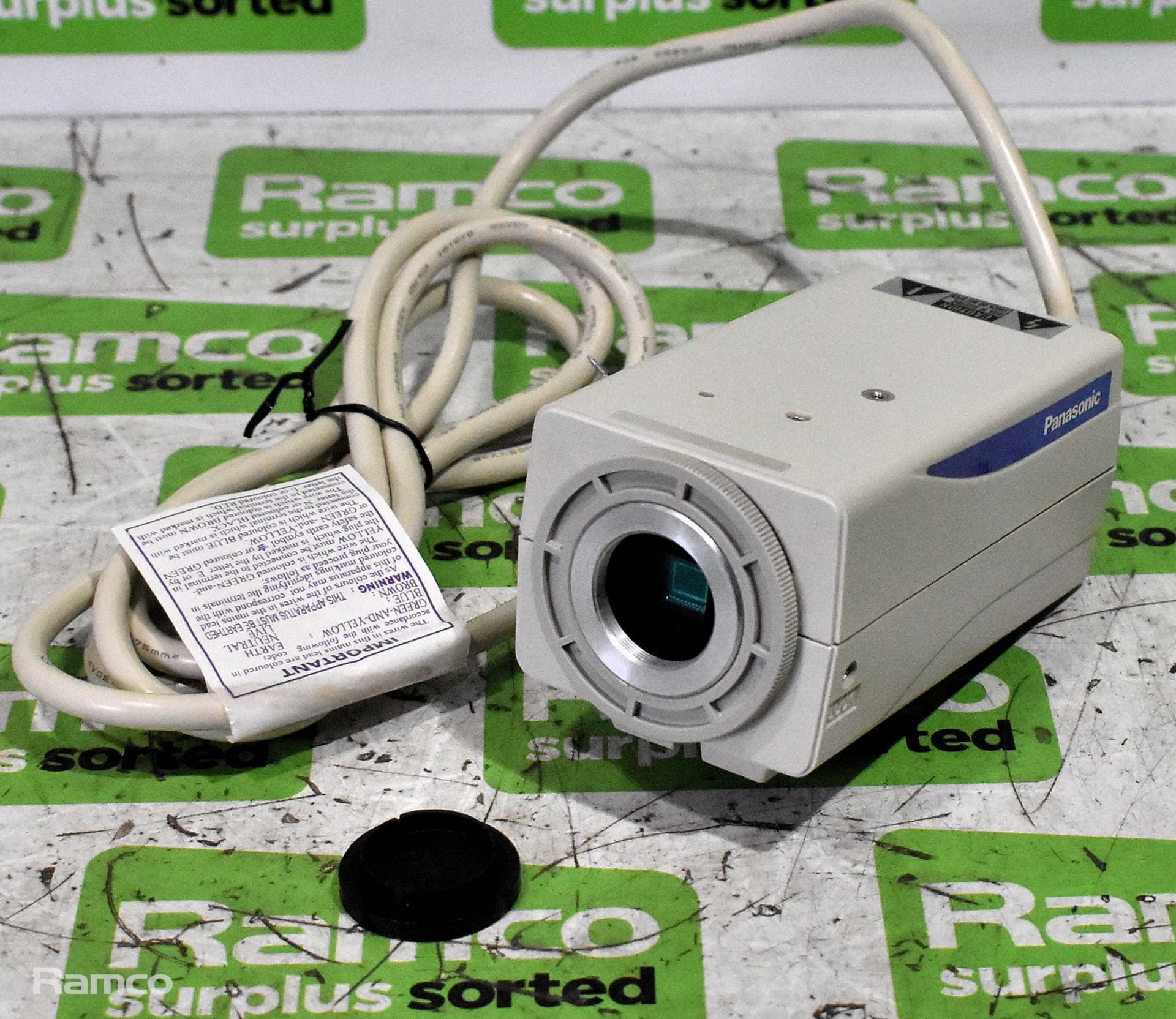 7x Panasonic WV-CL270/G colour CCTV cameras
