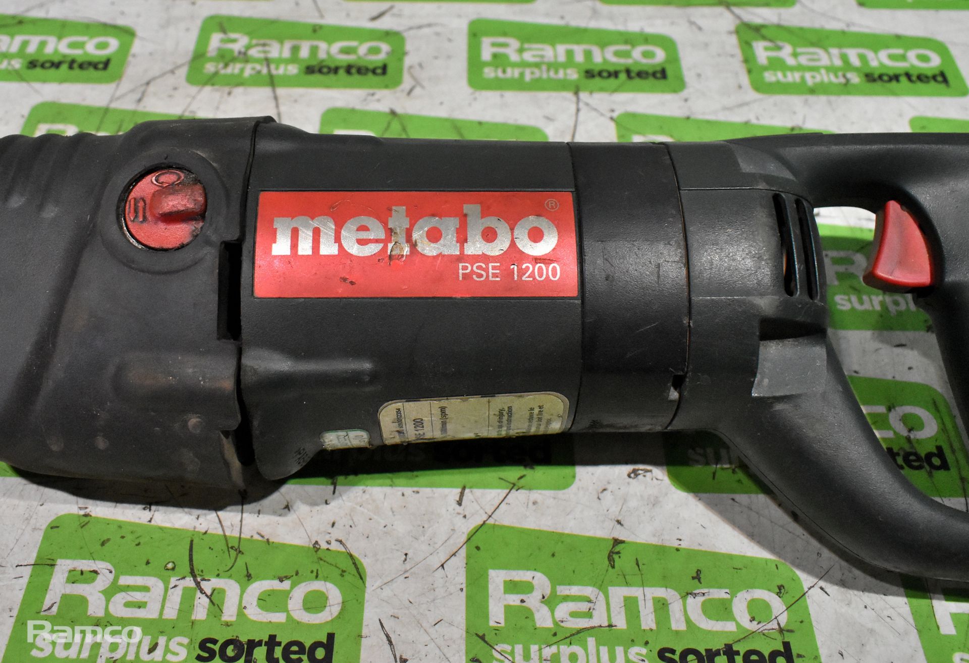 Metabo PSE 1200 110V electric reciprocating saw/sabre saw with case - Image 3 of 7
