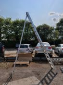 11 tread stepladder - approx 11ft in height