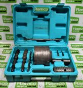 Tool Master diamond core drill bits metric with case