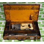 Unknown 230V breaker/hammer drill with accessories and case