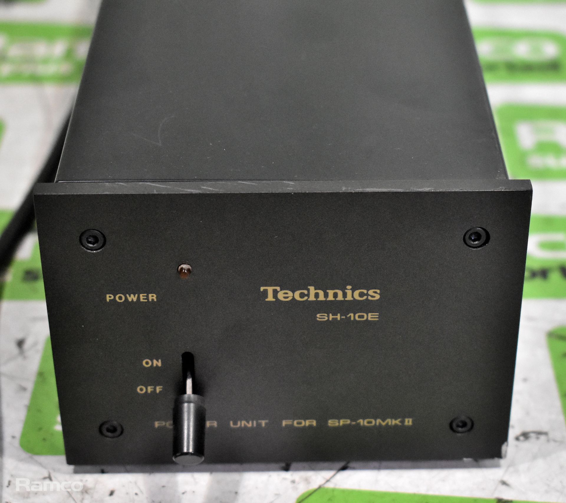 Technics SP-10MK2 direct drive turntable with Technics SH-10E power supply and tonearm unit - Image 8 of 8