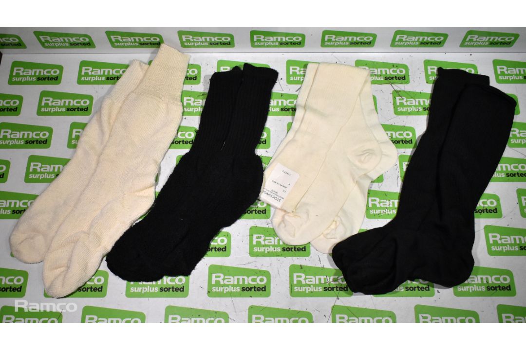 Various mixed socks - various sizes - paired & unpaired - unknown quantity - 150kg - Image 1 of 7