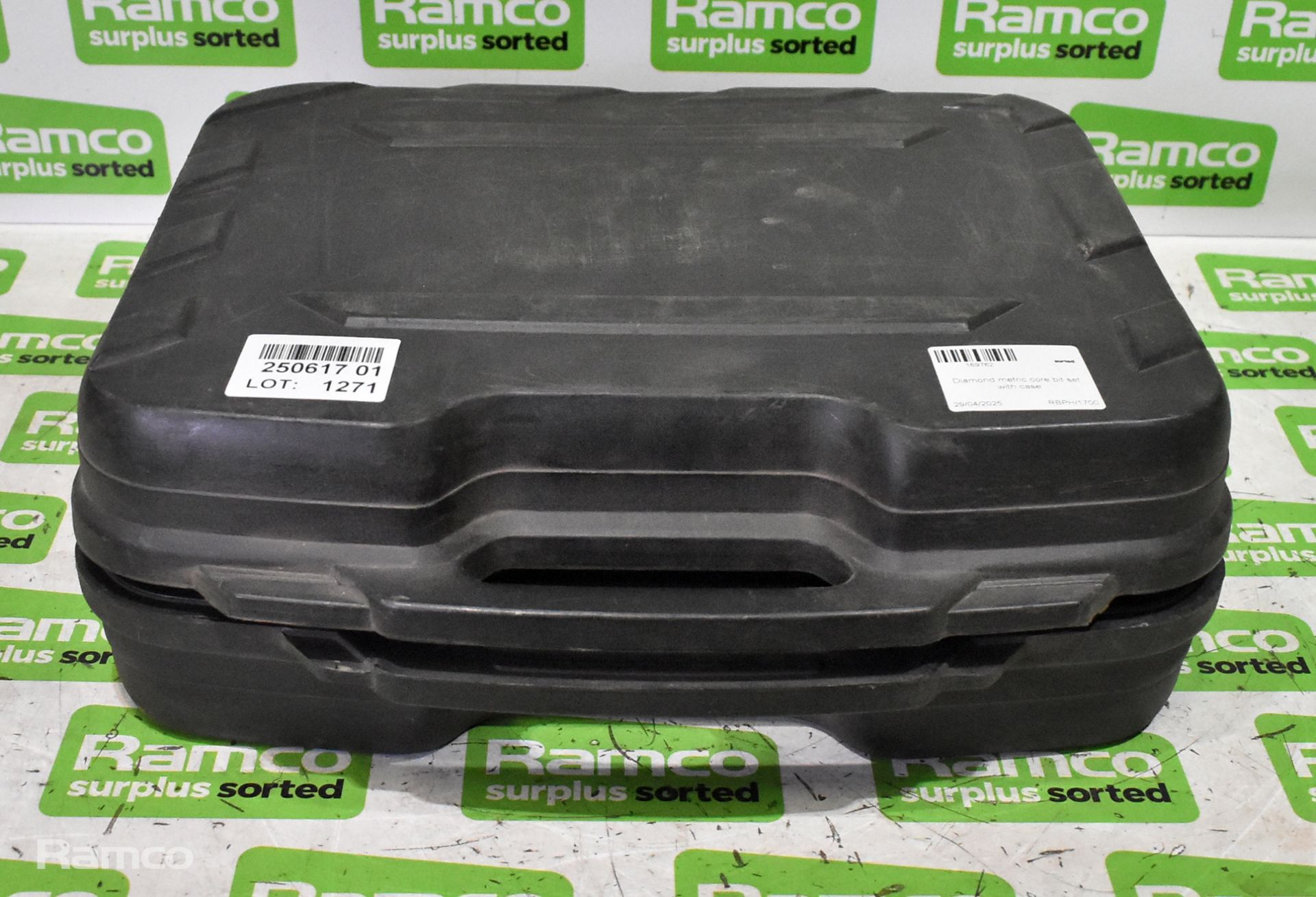 Diamond metric core bit set with case - Image 5 of 5