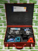 Klauke Uponor Unipipe Systems UP75 crimp press tool set - 12V