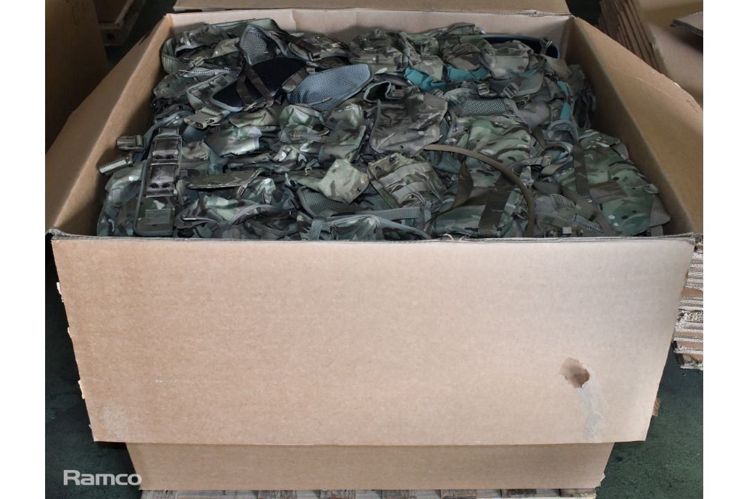 Various types of ex-military MTP accessories - 175kg – may require repair or be as spares - see pics - Image 16 of 17