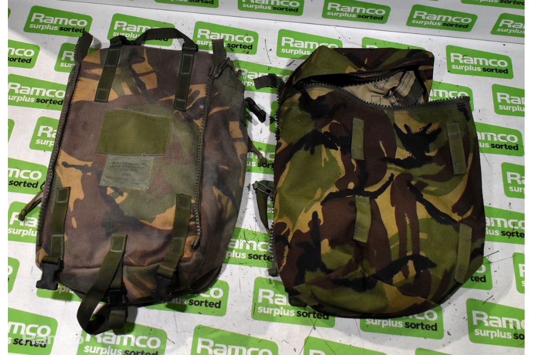 Various types of ex-military DPM accessories - 155kg – may require repair / be incomplete - see pics - Image 4 of 14