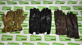 87x pairs of various gloves, mittens & cold weather gloves - mixed sizes