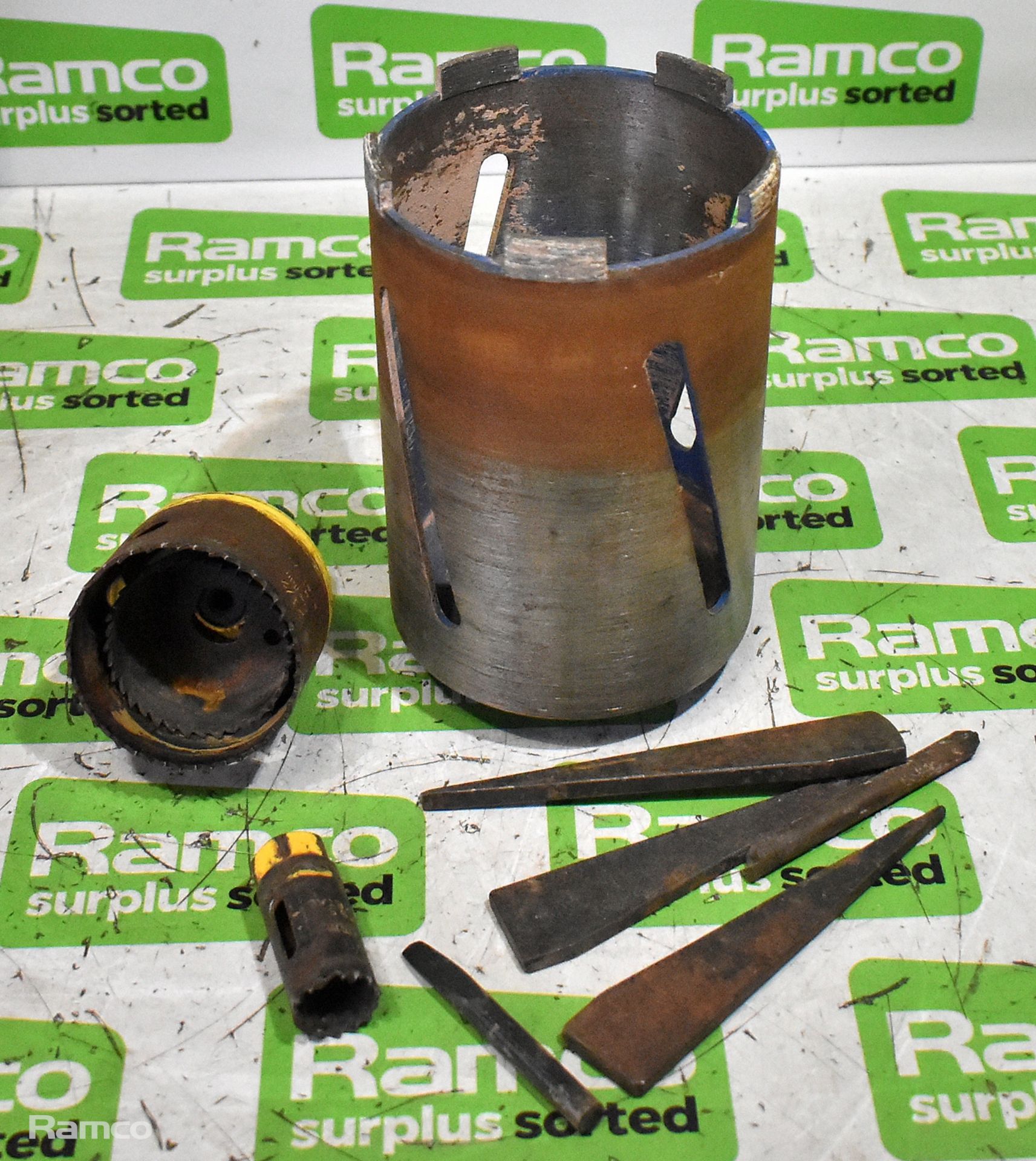 Diamond metric core bit set with case - Image 2 of 5