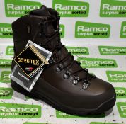 Iturri brown combat boots - size 5L