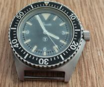 Precista PRS-93 Royal navy divers wristwatch - Big triangle - Fully working - see desc.