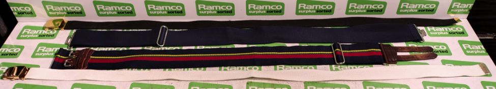 300x British Forces belts - various types and sizes