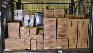 Collection of toner and cartridges - Xerox, Canon and HP - full details in description