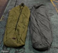 30x Medium weight sleeping bags - various types - may include arctic