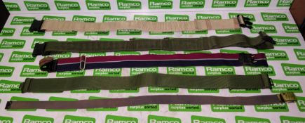200x British Forces belts - various types and sizes