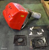 Riello RS50 heater oil burner unit - W 480 x D 900 x H 480mm