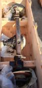 Land Rover RWMIK+ rear axle assembly with brake discs, pads and calipers in wooden storage crate
