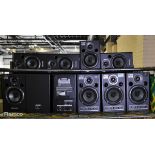 16x Roland Edirol MA-15DBK digital stereo micro monitor speakers