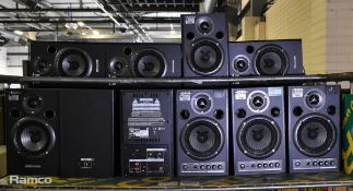 16x Roland Edirol MA-15DBK digital stereo micro monitor speakers