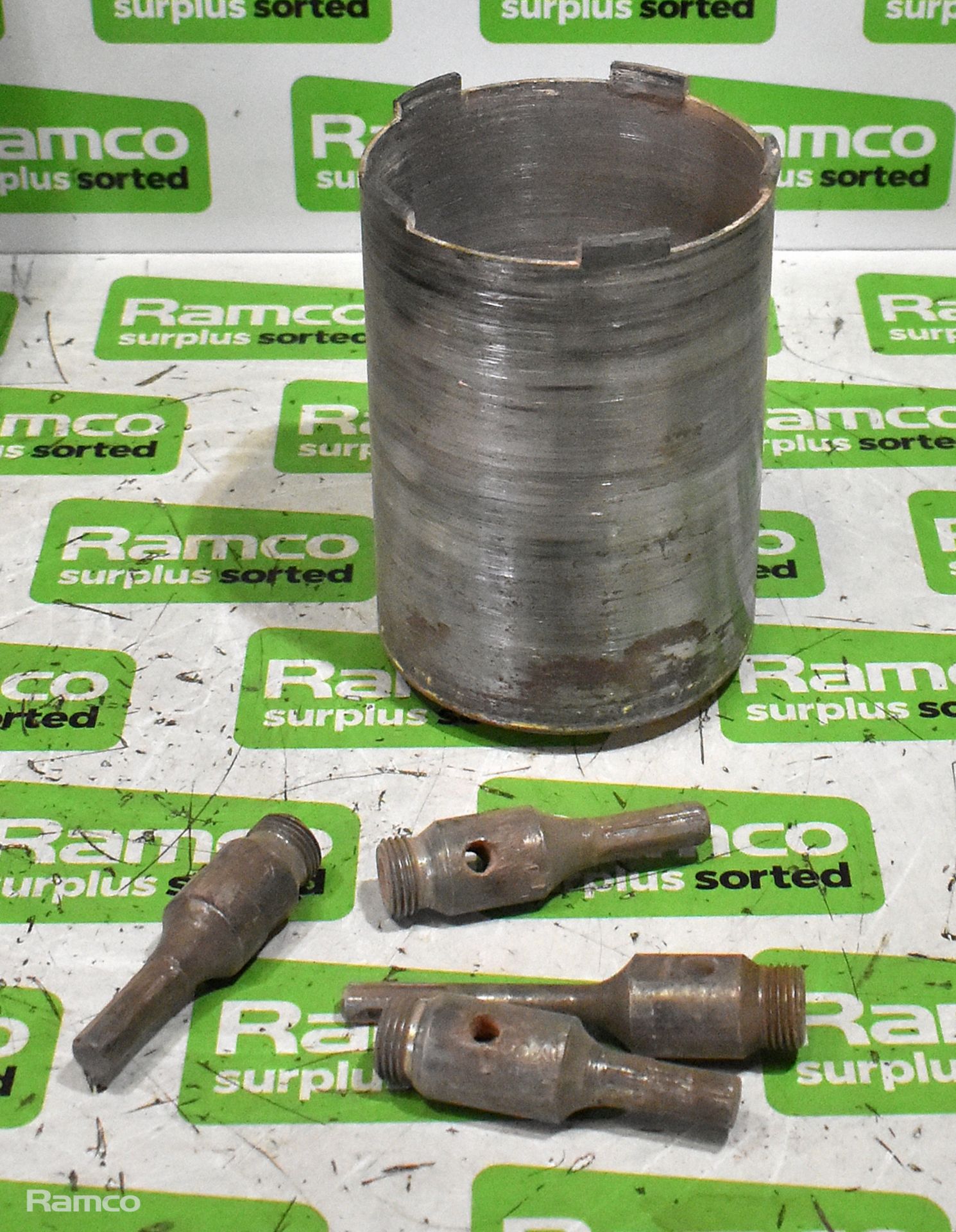 Bosch Diamond core bit 52mm, 64mm, 116mm with aluminium case - W 320 x D 230 x H 200mm - Image 2 of 7