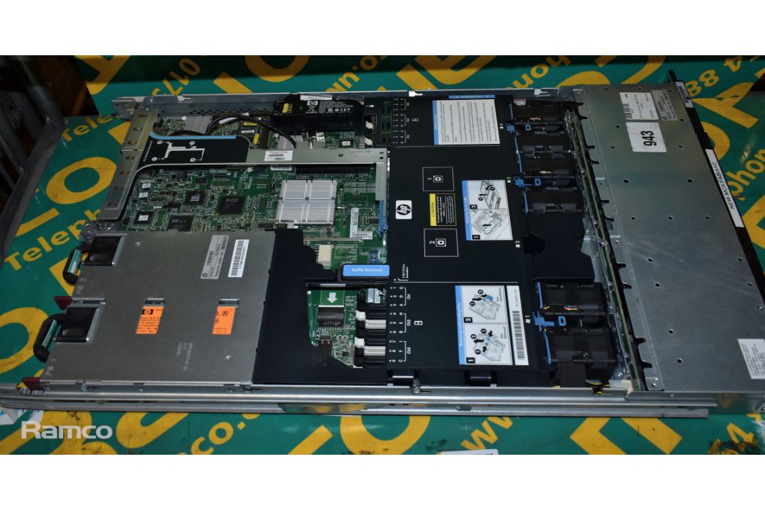 HP ProLiant DL 360 G7 rack server - Image 5 of 5