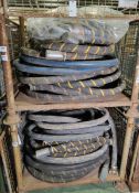 16x Suction hoses 10 bar SD with perforated cap - 40mm x 6m