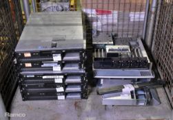 5x Dell Precision R5400 rack mounted server & Sever racking spares