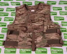 47x British Army MTP combat vests - mixed sizes - no filler