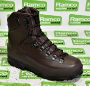 Iturri brown combat boots - size 6M