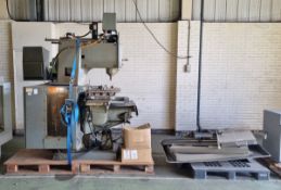 Bridgeport Series II Interact 4 turret milling machine - full details in the description