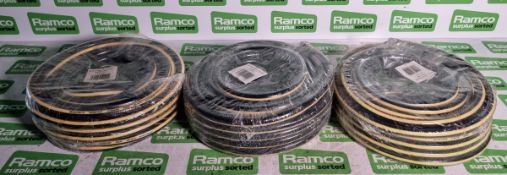 3x 50ft professional air hoses