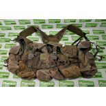 Various types of ex-military DPM accessories - 161kg – may require repair / be incomplete - see pics